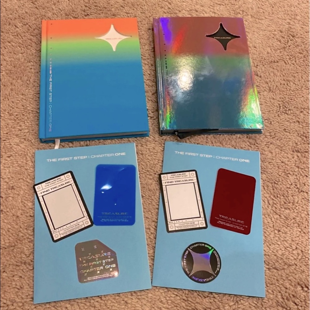 Kpop TREASURE The First Step Albums Both Versions